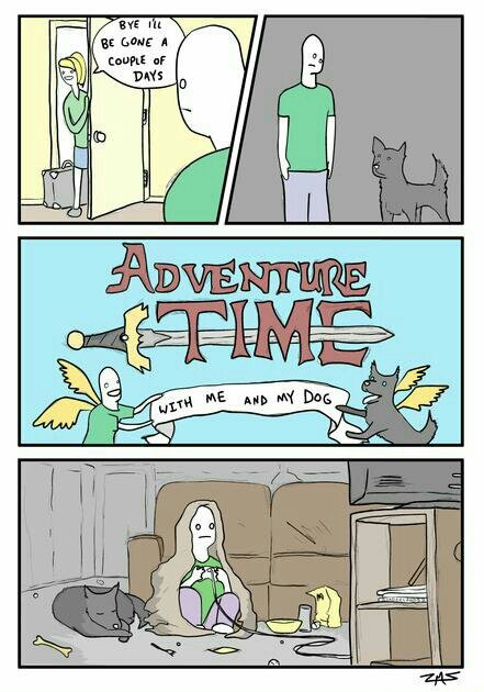 Adventure time! - meme