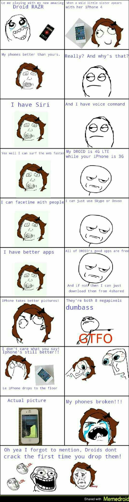 Repost from 2012 when memedroiders hated Apple users.