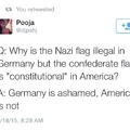 Except the Nazi flag only lasted about 15 years