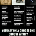 What would you pick? I would pick Assassin.