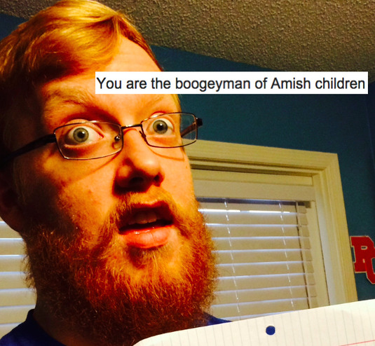 Amish Boogeyman - meme