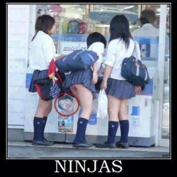 ninjas tarados hu3 - meme