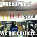 McDonald's Mice