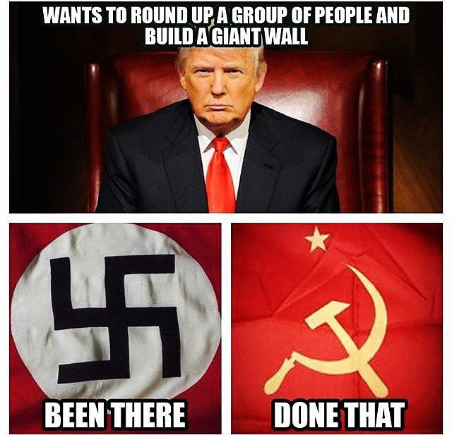 Dump is a fascist... - meme