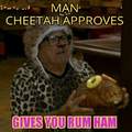 Man cheetah
