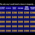 *Jeopardy! is an american television game show :>