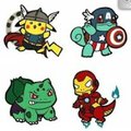 the avengers pokemon