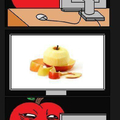 Naughty apple
