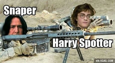 Potter, what is the distance of the target? - meme