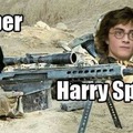 Potter, what is the distance of the target?