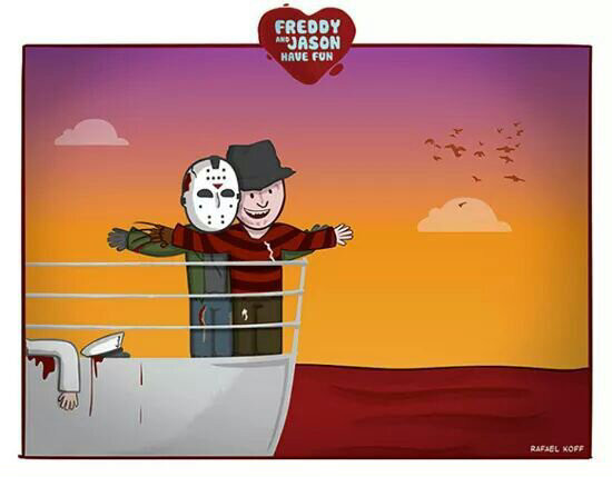 Freddy e Jason ♥ - meme
