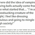 Oh Vampires...