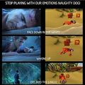 Naughty dog, why you do this