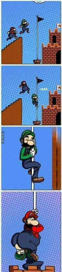 Ese Mario todo un lokillo - meme
