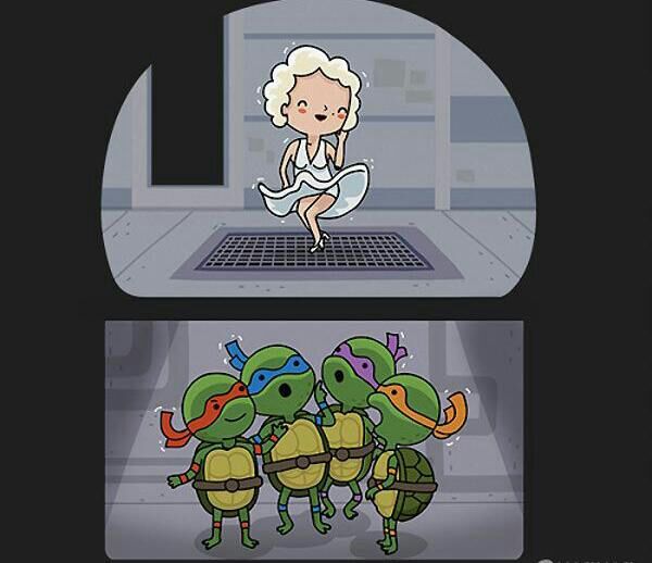cuando las tortugas ninja toman un descanso..... - meme