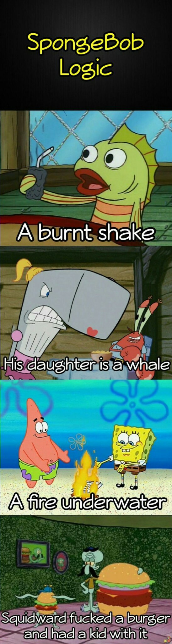 Sponge Bob logic - meme