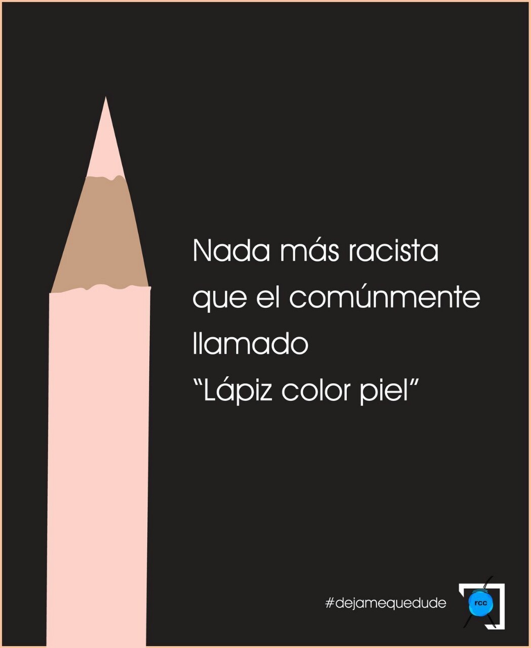 Racismo nivel lapiz - meme