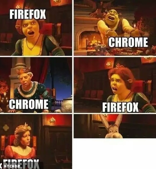 Chrome 4 life - meme