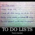 To do lists