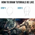 How to draw tutorials