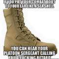 Drill Sergeants are crazy man