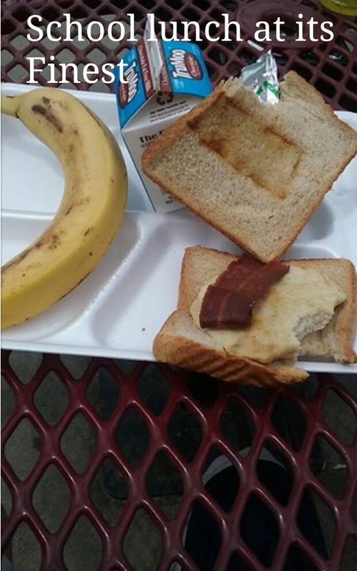 School lunch - meme