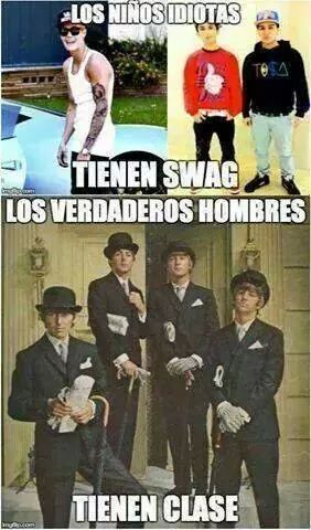 Exacto, a la mierda el swag xd - meme