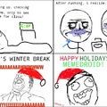 Happy Holidays, Memedroid!