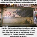 A cool way to improve a painting
