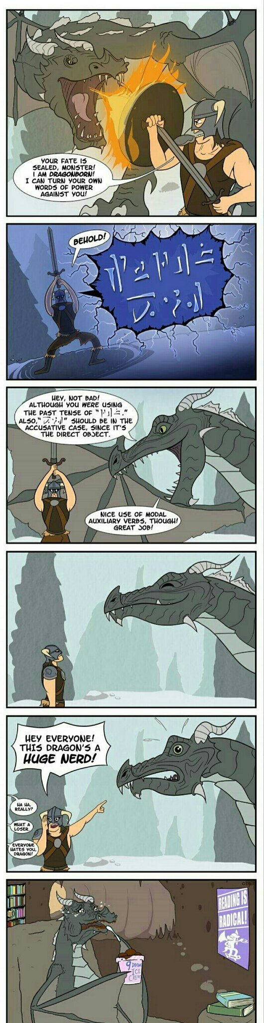 Poor dragon - meme