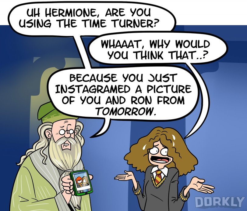 hermione time turner meme