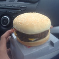 A perfect burger from jack in the box