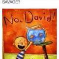 David was a savage