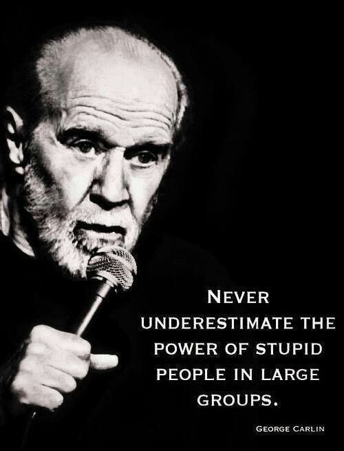 George Carlin was amazing - meme