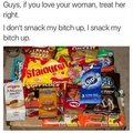 Snack her up