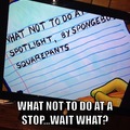 Sooo watchin some spongebob and caught this..