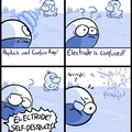 Electrode is confused!It blows the enemy in its confusion!