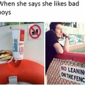 Bad boys are bad.