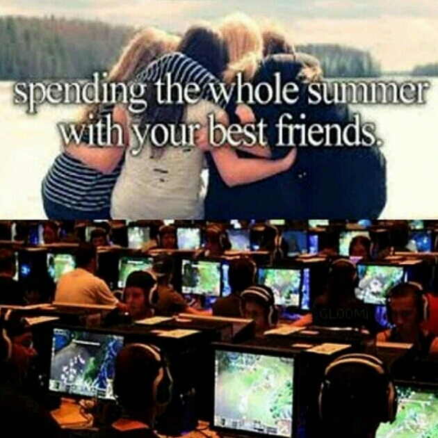 Passer l'été avec vos meilleurs amis *forever alone*yaoming* - meme