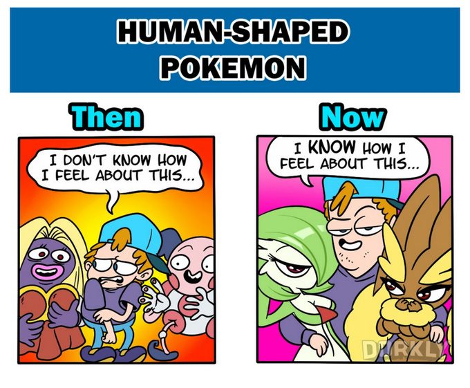 Pokémon: criando furries desde 1996 - meme