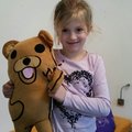 My cousins daughter seems to like my "Tedybear"