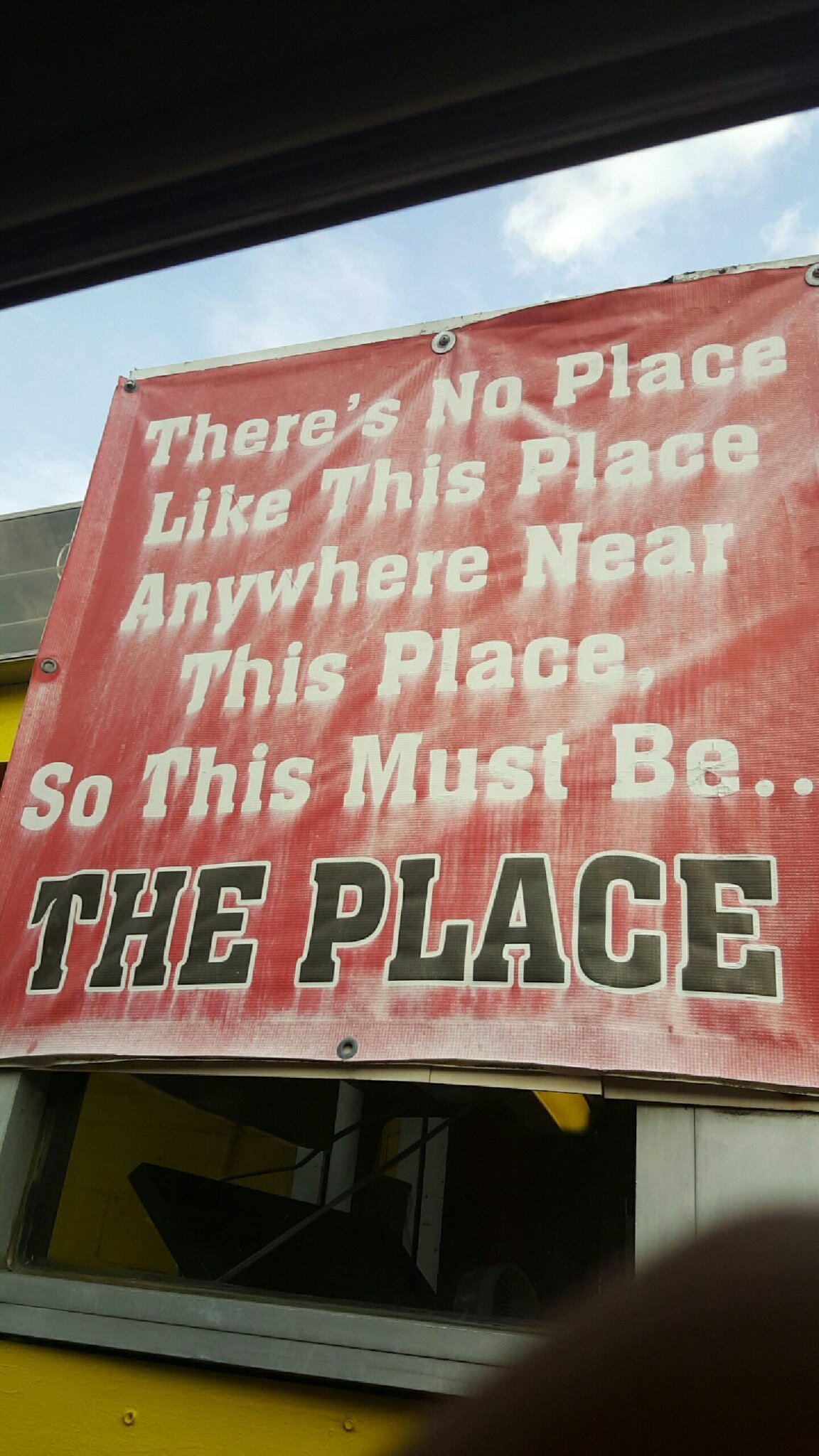 It's the place - meme