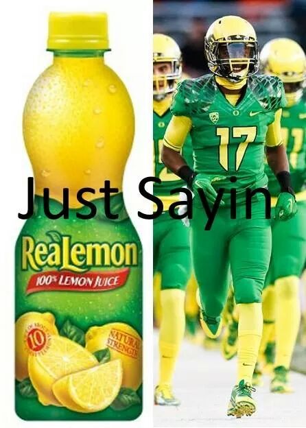 Go ducks, lookin like lemon juice - meme