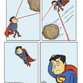 Pobre Superman....