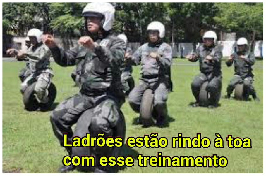 Governo Brasileiro libera verbas para aquisição de novas motos para policiais - meme