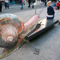 El increible arte callejero 3D