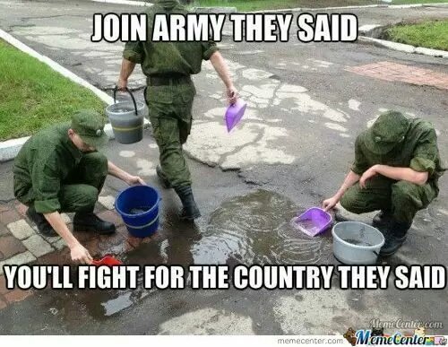 join army they said - meme