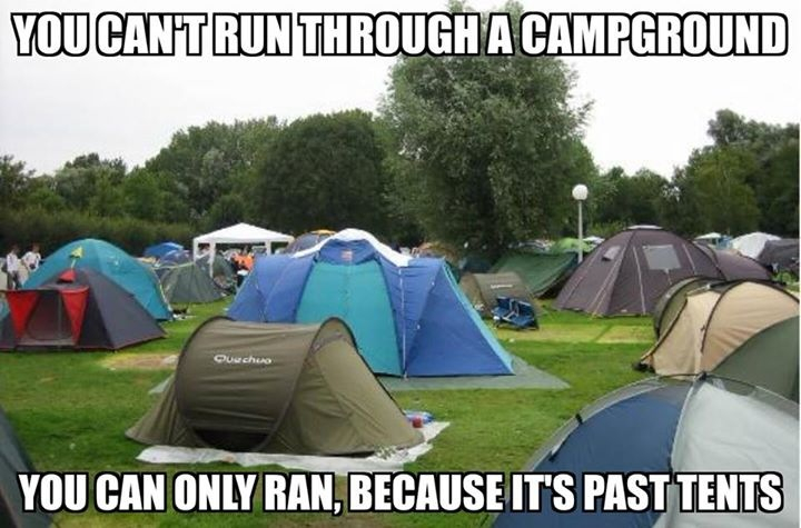 God damn campers - meme