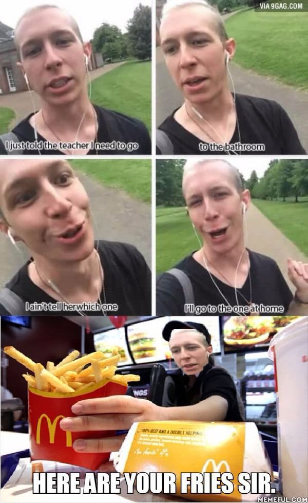 Welcome to mac donalds - meme