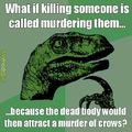 This is a "murder" mystery...